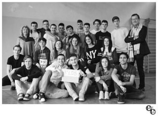 Foto di classe 2016 - bw