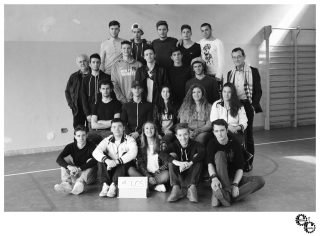 Foto di classe 2016 - bw