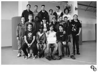 Foto di classe 2016 - bw