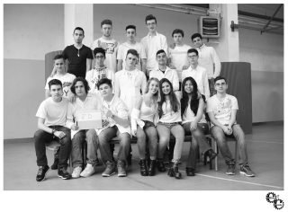 Foto di classe 2016 - bw