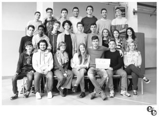 Foto di classe 2016 - bw