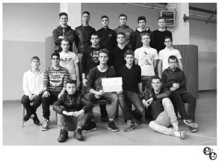 Foto di classe 2016 - bw