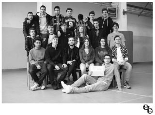 Foto di classe 2016 - bw