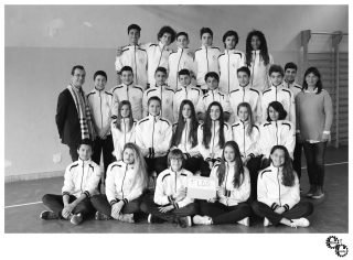 Foto di classe 2016 - bw